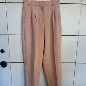 Wilfred Blush High-Waisted Wide-Leg Trousers